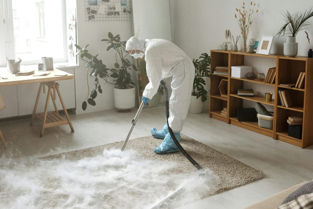 hidden areas to clean